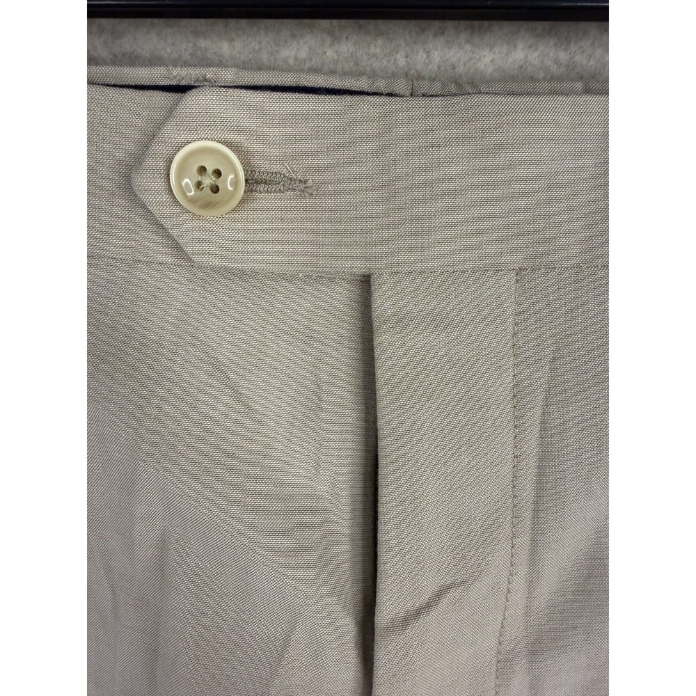 NWT Original Penguin Mens 2-Piece Suit Beige Blazer Pants Floral Lining Size 38S - Picture 13 of 16